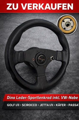 Dino sportlenkrad leder - sportlenkrad,