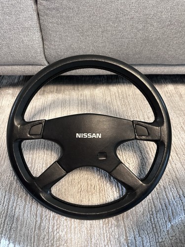 Nissan sportlenkrad leder mit - leder,